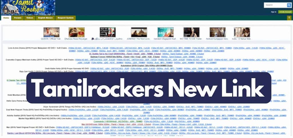 Tamilrockers