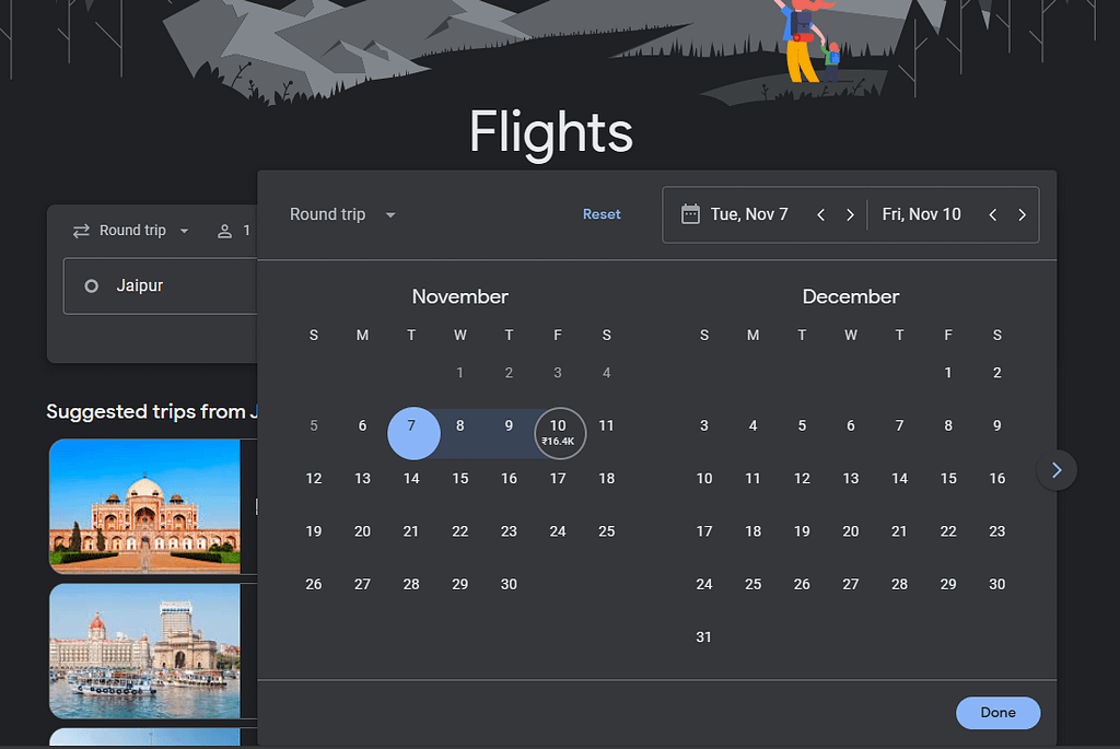 google flights